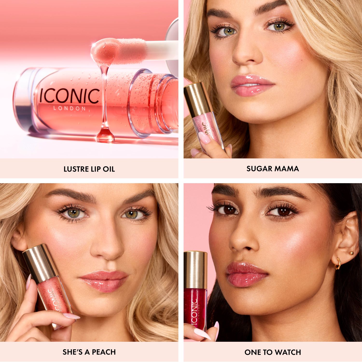 LUSTRE LIP OIL BY ICONIC LONDON (ACEITE PARA LABIOS CON COLOR)